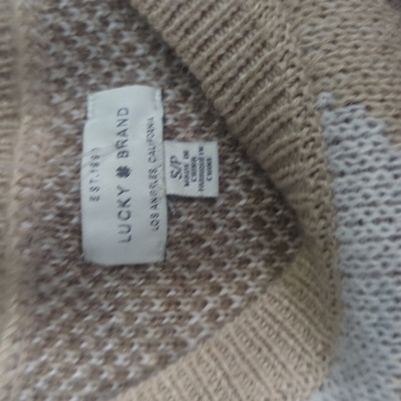 LUCKY BRAND Camo Print Sweater - Picture 5 of 8